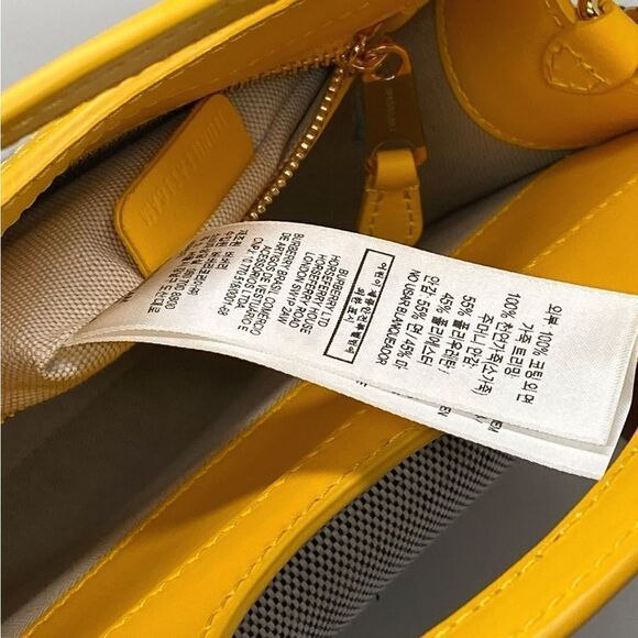 Burberry Mini Leather-Trimmed Canvas Pocket Tote - Picture 13 of 16